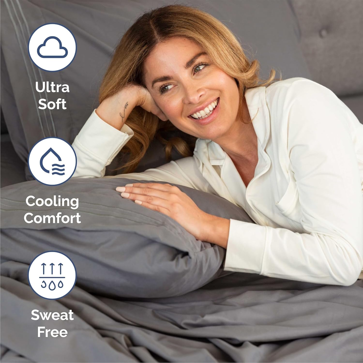 CGK Unlimited 4-Piece Bed Sheet Set Brushed Microfiber