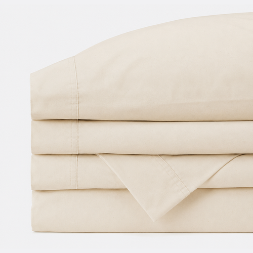 Red Land Cotton Basic Sheet Set 100% Percale Cotton