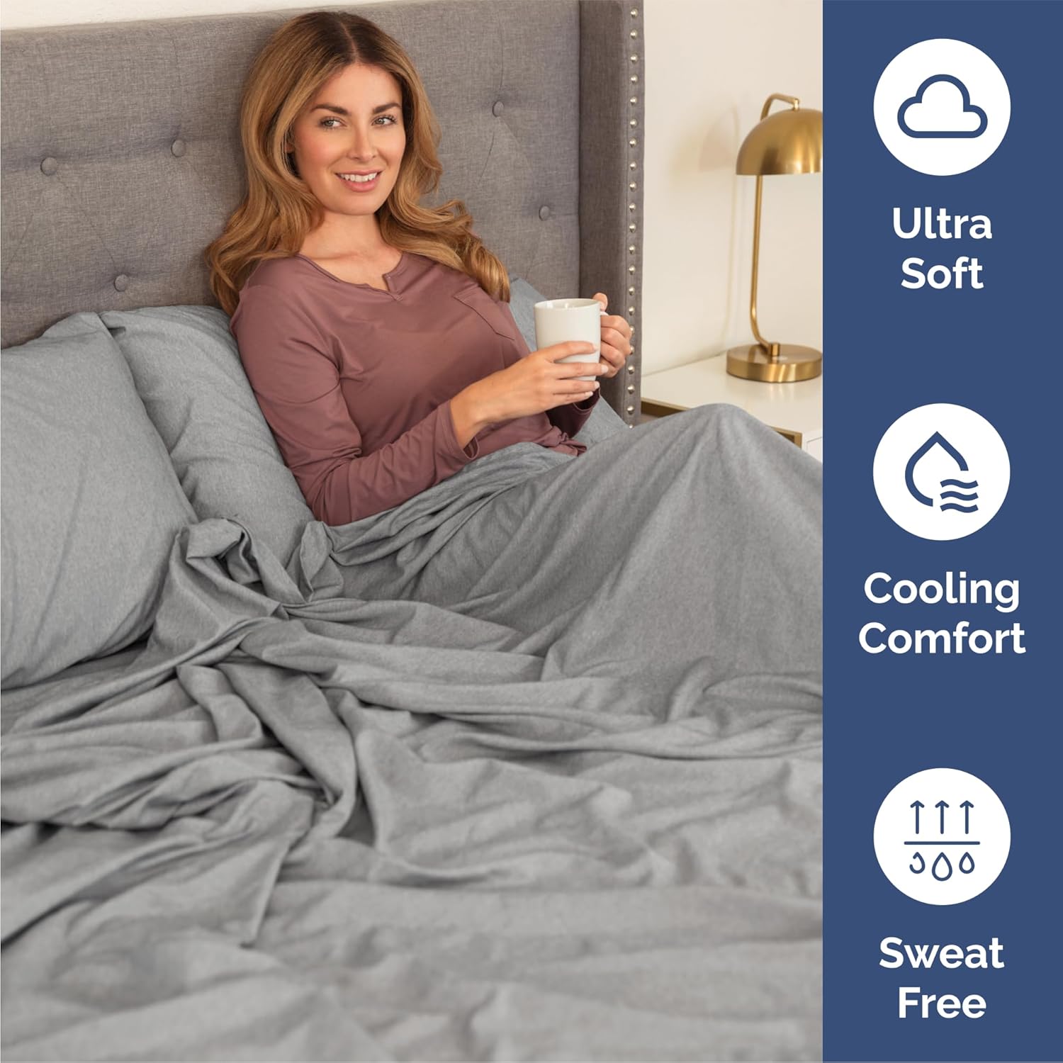 CGK Unlimited 4-Piece Bed Sheet Set Brushed Microfiber