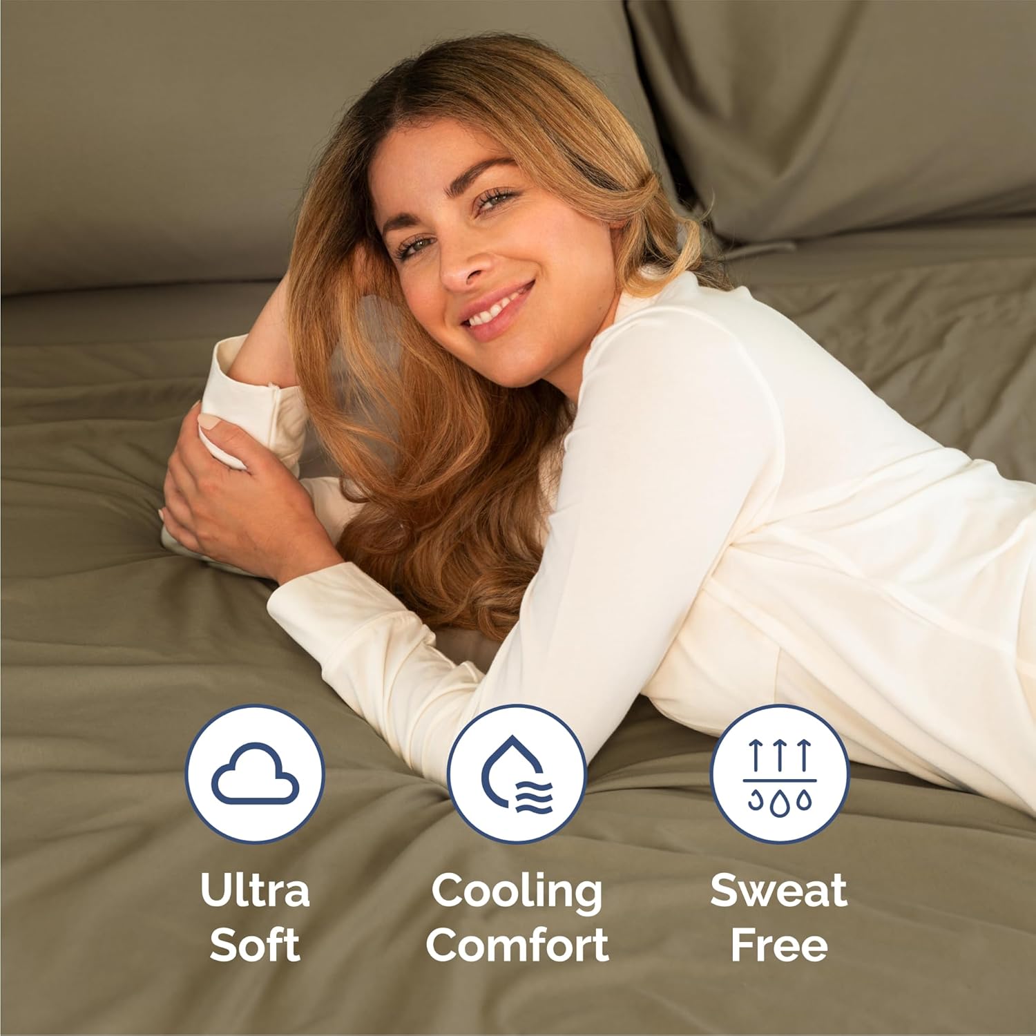 CGK Unlimited 4-Piece Bed Sheet Set Brushed Microfiber