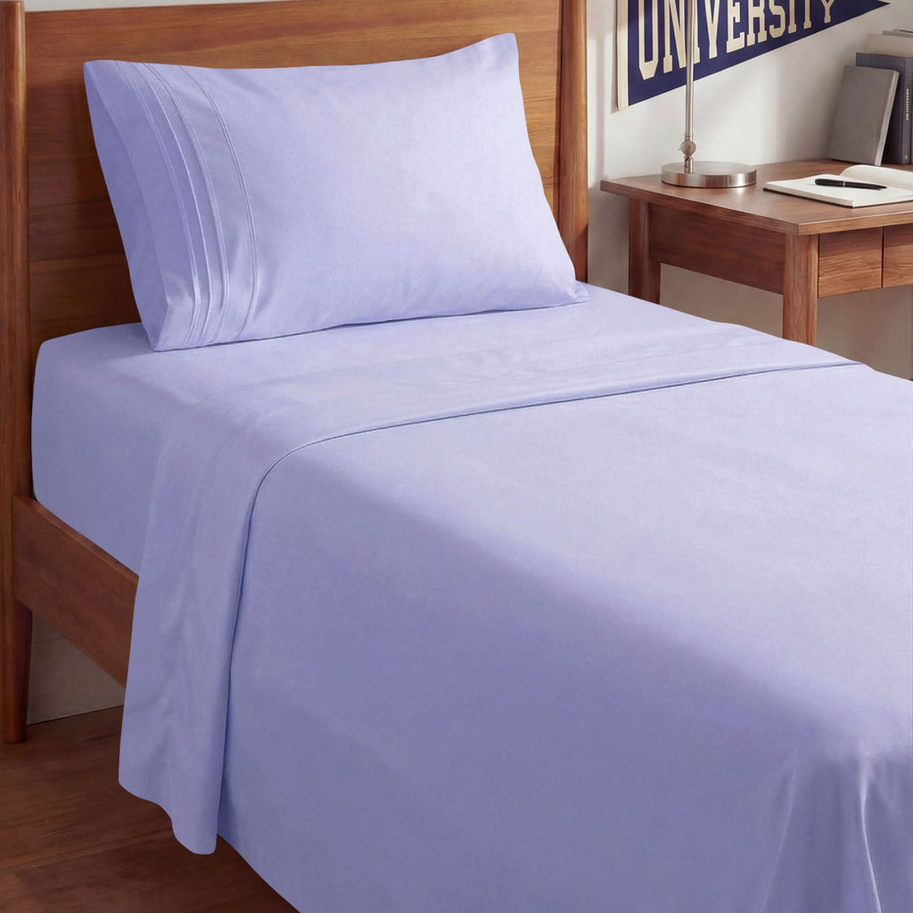 CGK Unlimited 4-Piece Bed Sheet Set Brushed Microfiber