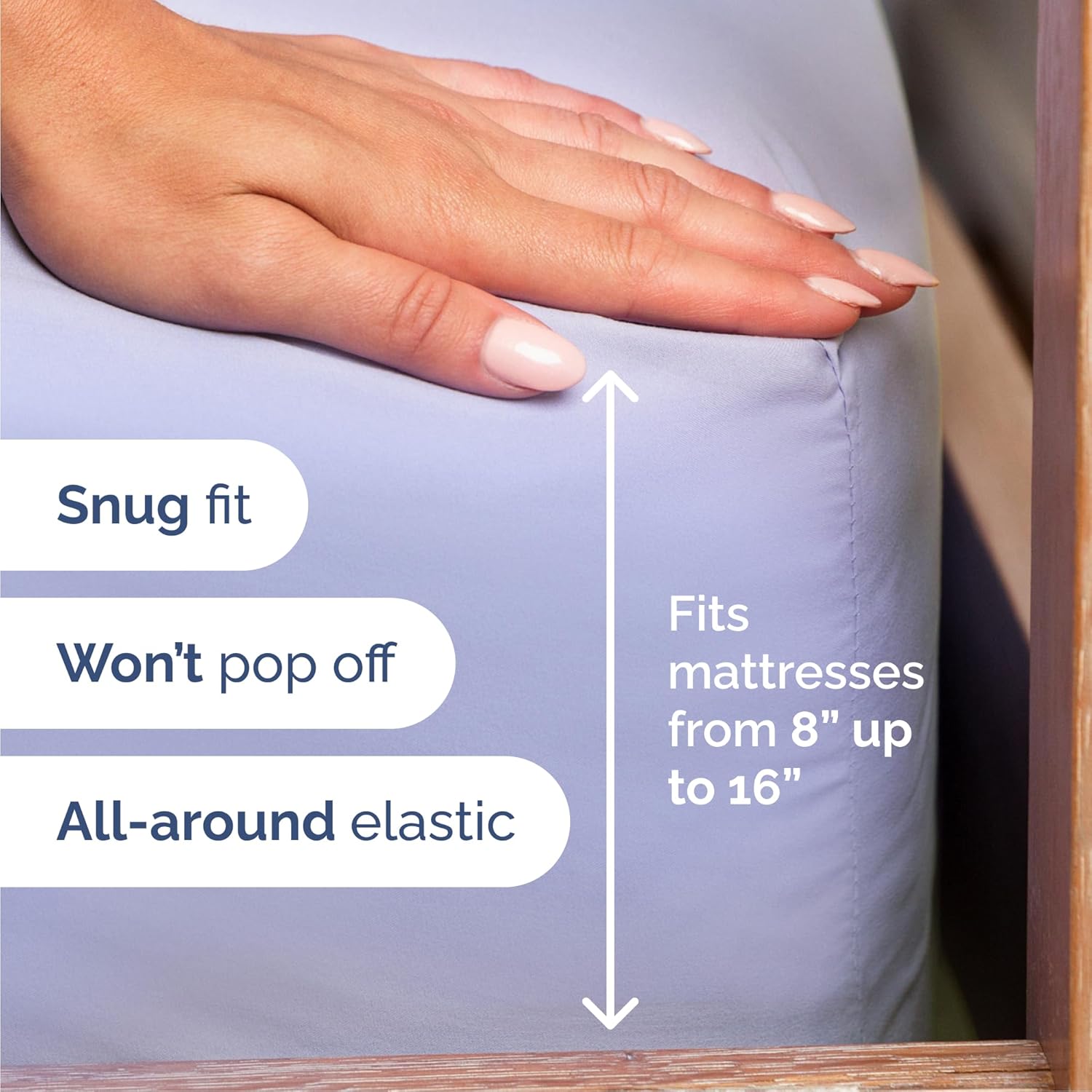 CGK Unlimited 4-Piece Bed Sheet Set Brushed Microfiber