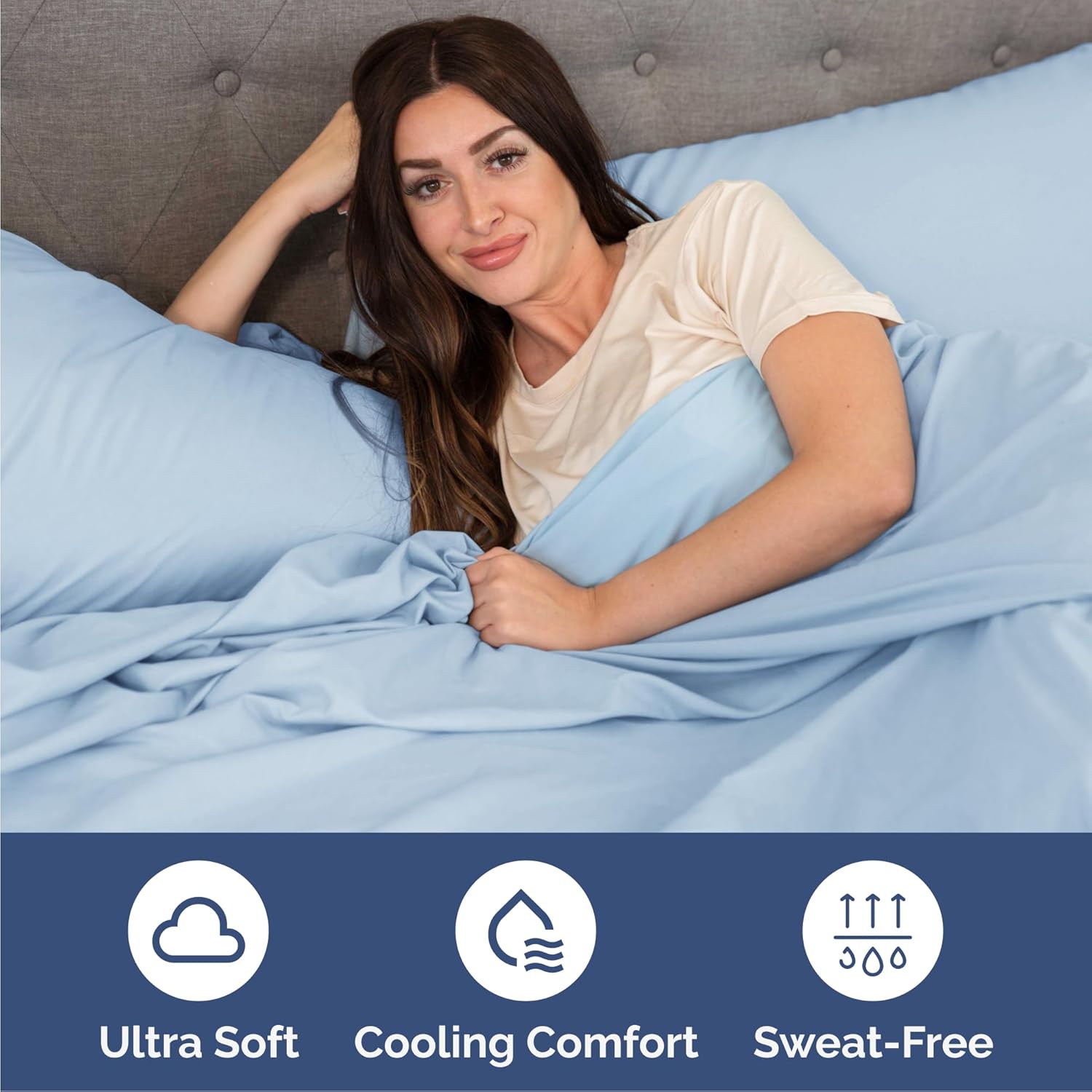 CGK Unlimited 4-Piece Bed Sheet Set Brushed Microfiber