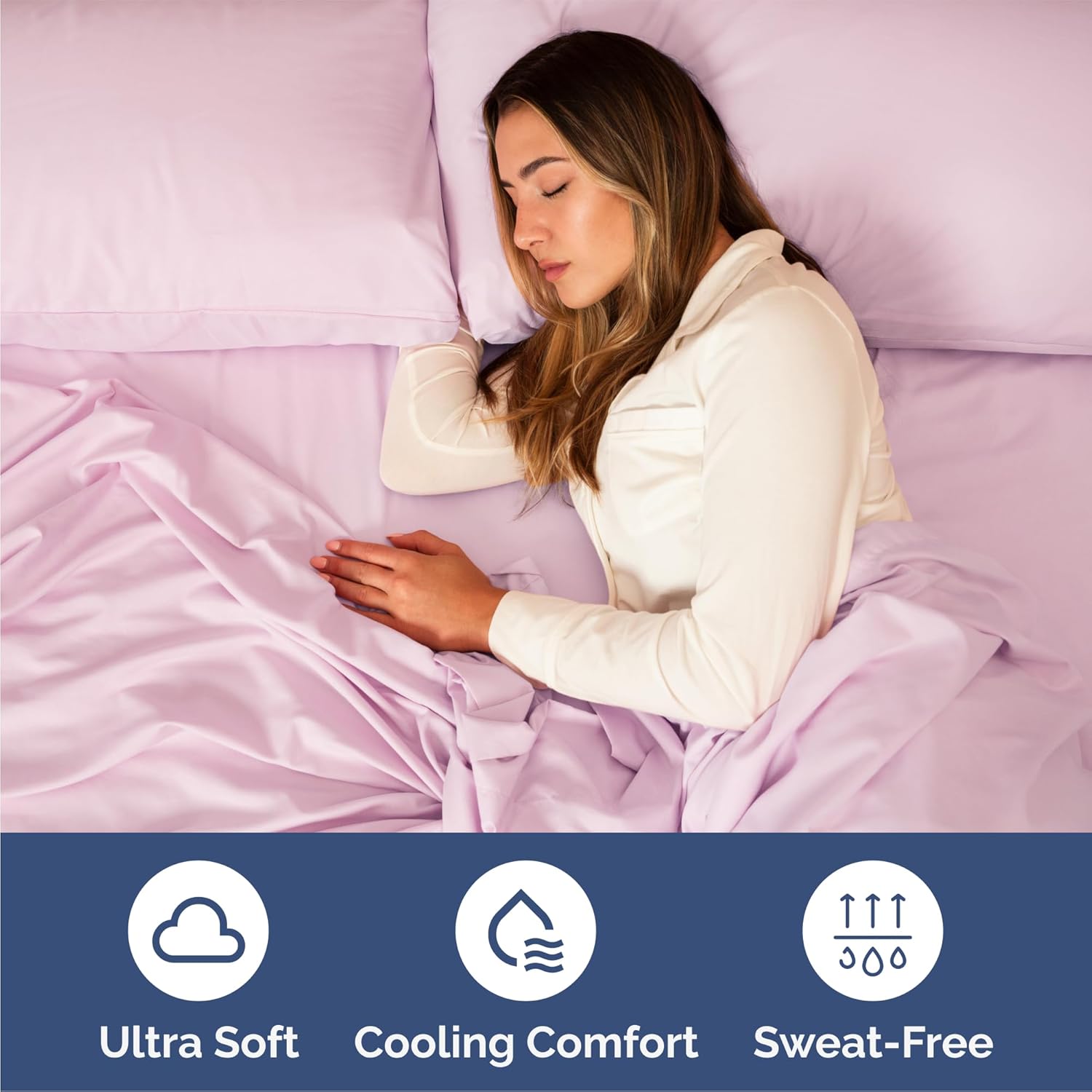 CGK Unlimited 4-Piece Bed Sheet Set Brushed Microfiber