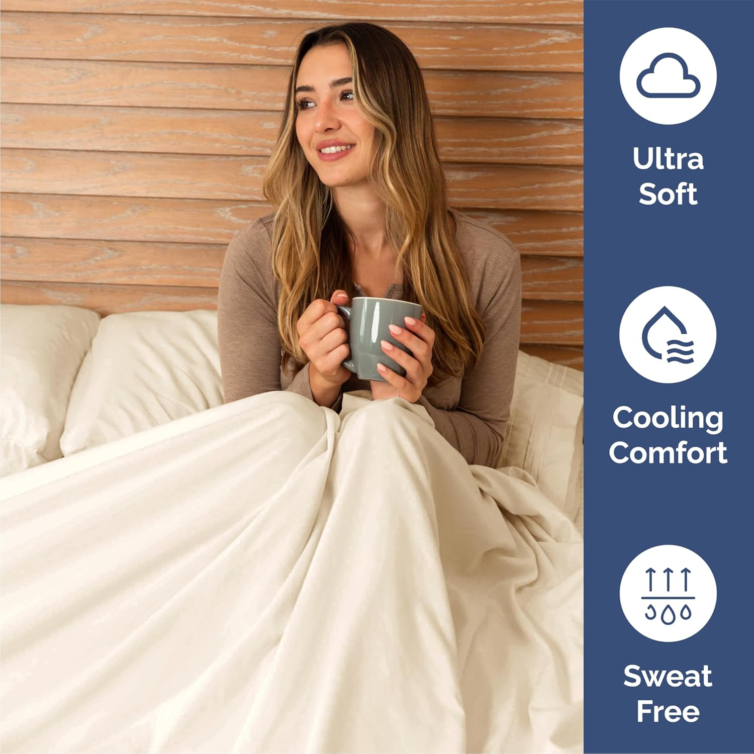 CGK Unlimited 4-Piece Bed Sheet Set Brushed Microfiber