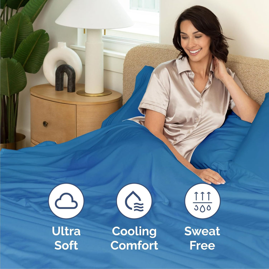 CGK Unlimited 4-Piece Bed Sheet Set Brushed Microfiber
