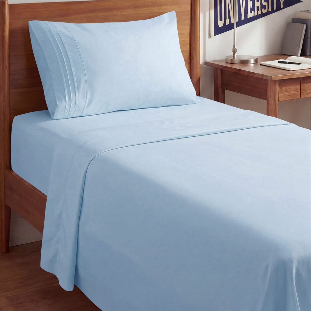 CGK Unlimited 4-Piece Bed Sheet Set Brushed Microfiber