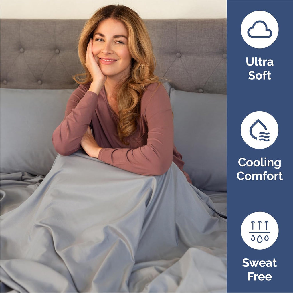 CGK Unlimited 4-Piece Bed Sheet Set Brushed Microfiber