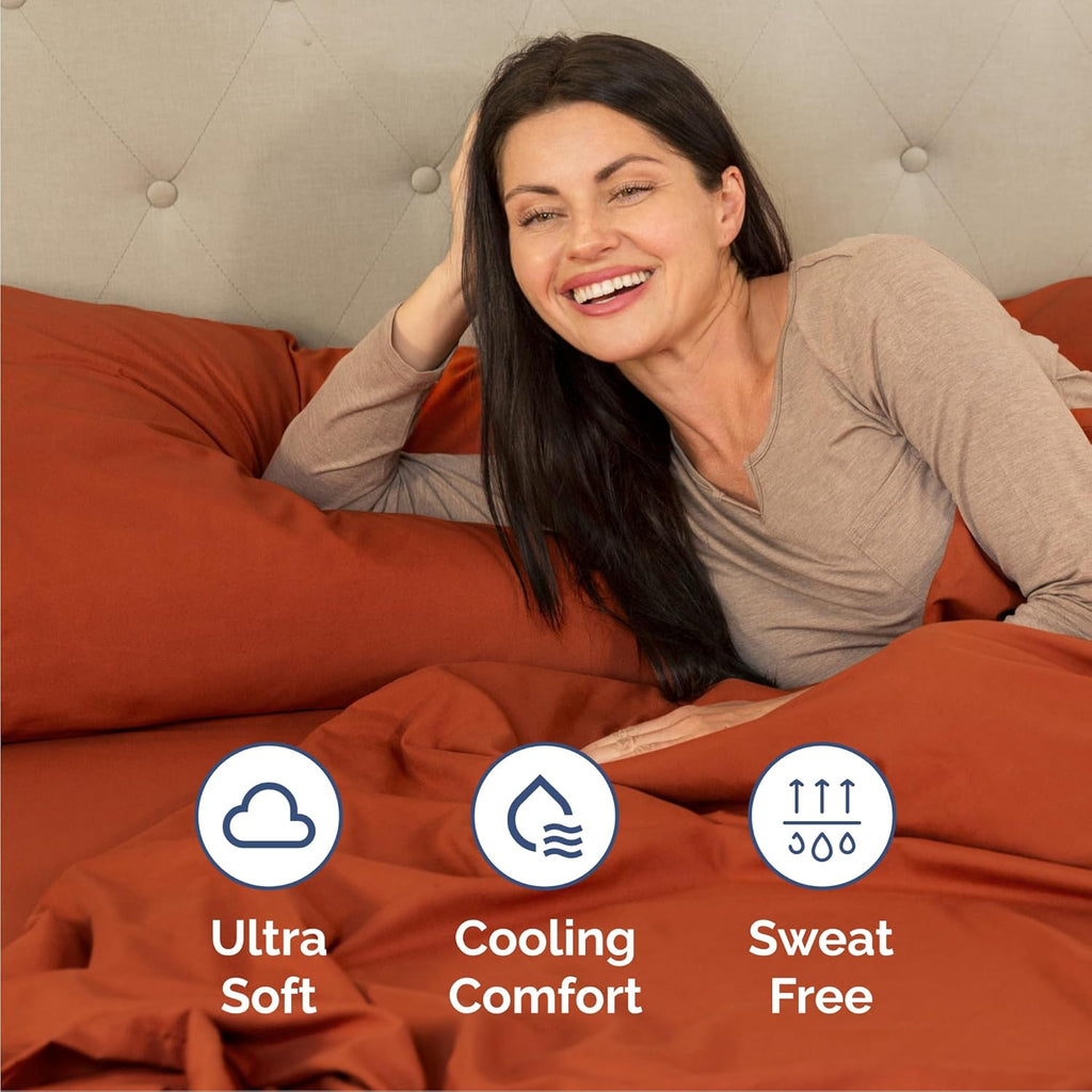 CGK Unlimited 4-Piece Bed Sheet Set Brushed Microfiber