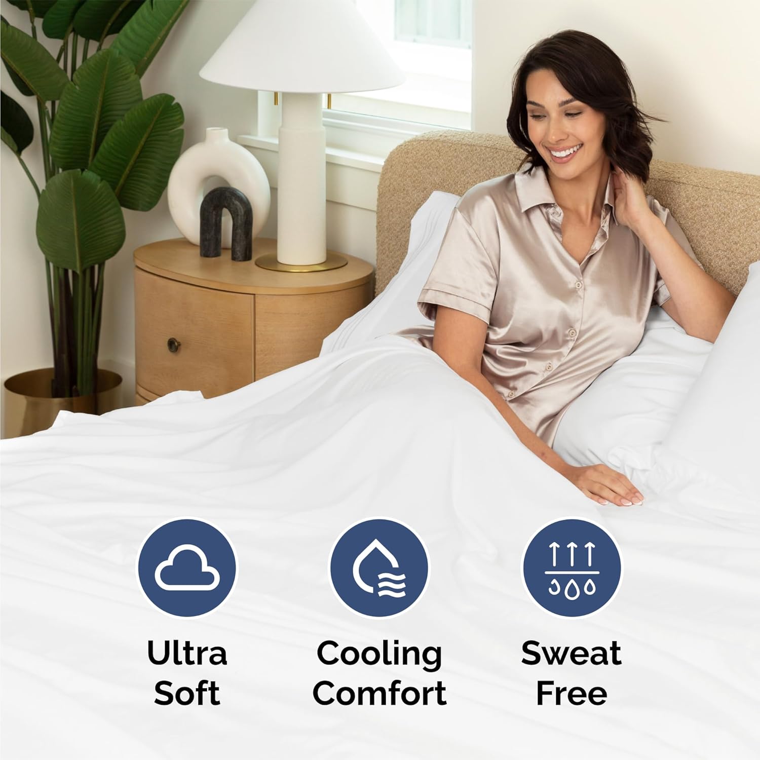 CGK Unlimited 4-Piece Bed Sheet Set Brushed Microfiber