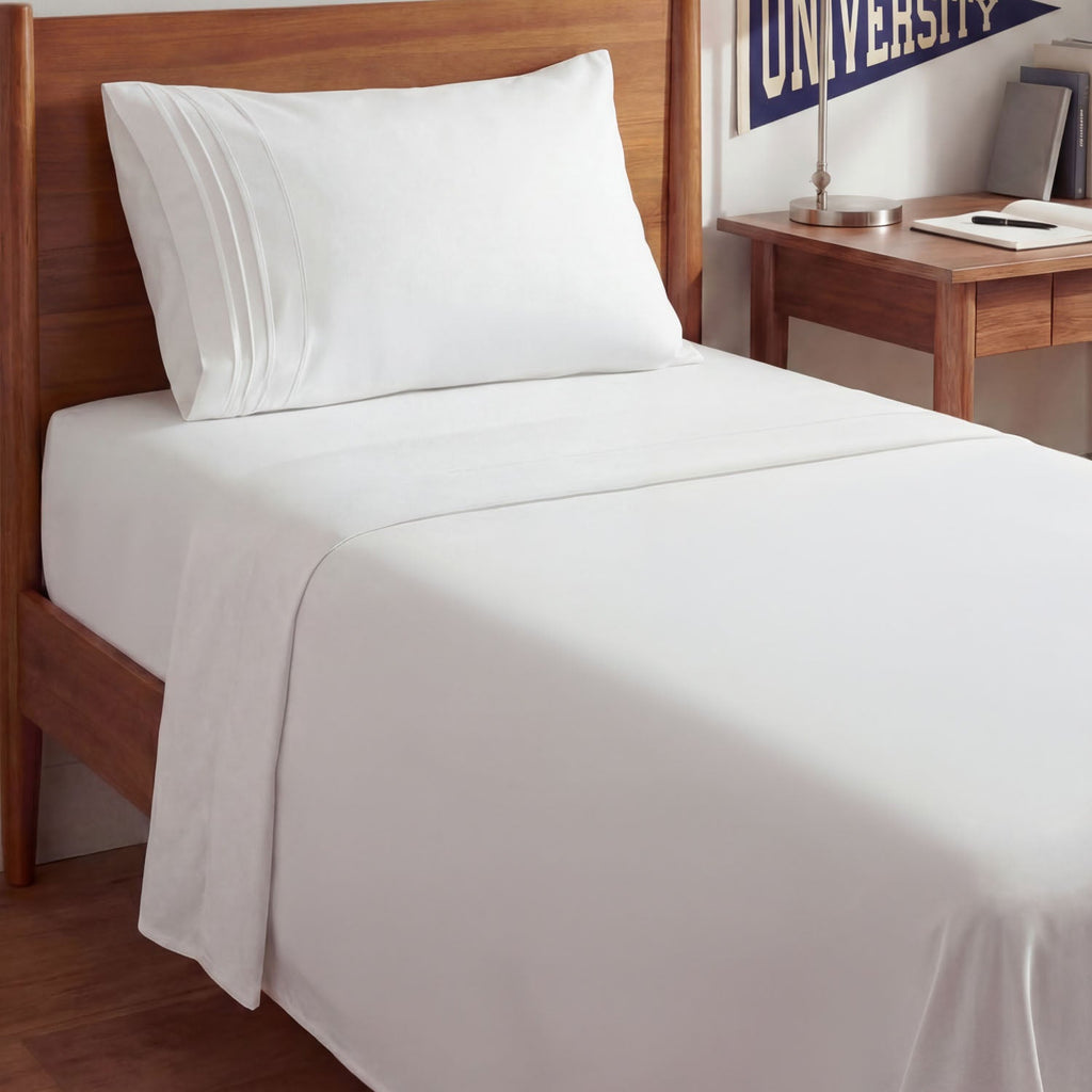 CGK Unlimited 4-Piece Bed Sheet Set Brushed Microfiber