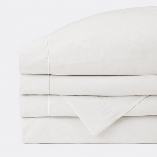 Red Land Cotton Basic Sheet Set 100% Percale Cotton